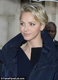 Princess charlene of monaco reveals a new 'punk buzz' hairstyle. Pin On Hair