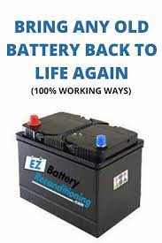 My Car Battery Was Completely Dead Before I Used Your Methods In 2021 Battery Hacks Battery Repair Dead Car Battery