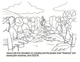 Palm sunday coloring pages free throughout page. Palm Sunday Coloring Pages Best Coloring Pages For Kids