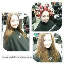 Helicopter Perm Before And After Permed Hairstyles Perm Heat Styling Products