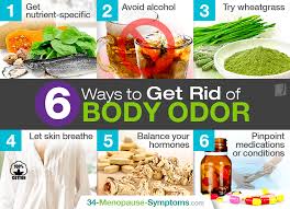 6 Ways to Get Rid of Body Odor | Menopause Now