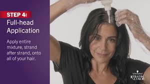 Melanin gives skin its tan or brown coloration and provides the color of brown or black hair. Schwarzkopf Color How To Apply Keratin Color Youtube
