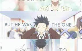 A silent voice (or koe no katachi in japanese; Anime Quote A Silent Voice Anime Amino Cute766