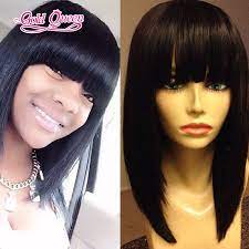 Chinese bangs sew in bob liked on polyvore my polyvore finds with regard to chinese bob with bangs hair inspiration hair styles natural hair styles. Best Sell Peruvian Straight Virgin Hair Full Lace Wigs 12inch Bob Lace Wigs With Chinese Bangs Full Lace Hair Wigs Free Shipping Wigs Made In China Wig Technologywig Brown Aliexpress