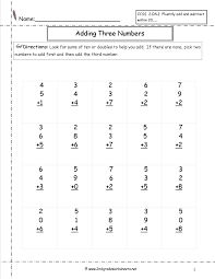 free math worksheets and printouts