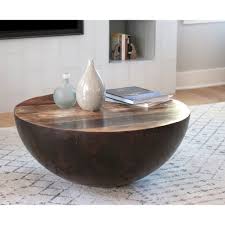 Reclaimed Wood Coffee Table Made In India Hand Painted Multi Color 36 Round Ebay Coffee Table Round Coffee Table Modern Round Coffee Table
