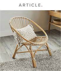 livia natural lounge chair rattan chair living room room inspiration bedroom boho living room