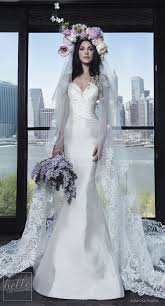 Traditionally, a spring wedding color palette is all about pastel hues or airy, cheerful colors. Wedding Dresses Yumi Katsura Spring 2019 Wedding Dresses Life Is A Garden Bridal Collection Ha Talkfashion You Number One Source For Daily Fashion Trends Inspiration