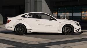 Mod bussid mercy c63 livery 6 varian by mizta doel. Download Free Mods 2012 Mercedes Benz C63 Amg Liberty Walk Livery 9mods Net