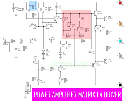 Support for stepper motors with acceleration etc. High Power Amplifier Matrix 1 4 Electronic Circuit