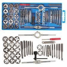 Kitchen accessories fruit vegetables 6 pcs metric thread tap. 40pcs Tap Die Set M3 M12 Screw Thread Metric Taps Wrench Diy Kit Wrench Screw Threading Hand Tools Alloy Metal With Bag Tap Die Aliexpress