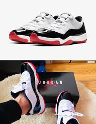 Air Jordan 11 Retro Low Concord Bred Av2187 160 En 2020