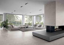 We've created a range of terrazzo vinyl flooring for the home that has fallen in love with the style but perhaps needs something with a touch more practicality. Lombarda Bianco Natural 600x600mm R10 Terrazzo Look Porcelain Wall Floor Tiles Contemporary Tile Floor Tile Floor Living Room Living Room Tiles