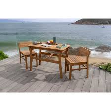 J'aime la finition en bois d'acacia. Ensemble Repas De Jardin Ou De Balcon 2 Personnes Table 105x55cm 2 Chaises Encastrables En Eucalyptus Fsc Achat Vente Ensemble Table Et Chaise De Jardin Balcon 1 Table 2 Chaises Cdiscount