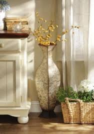 Distressed Cream Metal Floor Vase Kirklands Floor Vase Decor Decor Floor Vase