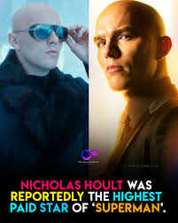 Nicholas Hoult, portraying Lex Luthor, earned $2 million, making him the  highest-paid actor in James Gunn's Superman. This figure surpasses even  David Corenswet's and Rachel Brosnahan's salaries as the leads. David  Corenswet (