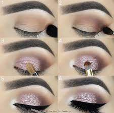 Pink Shimmer Eye With Bold Liner Eye Makeup Eye Makeup Tutorial Makeup