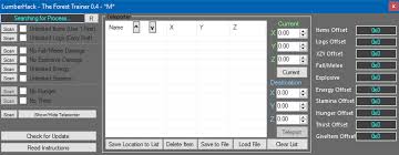 How to cheat in the forest. Release The Forest Trainer