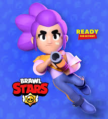 Shelly's super shell obliterates both cover and enemies. Shelly Brawl Stars Print Ready 3d Model