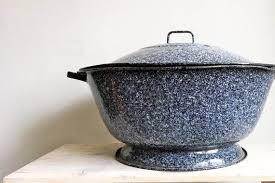 Maybe you would like to learn more about one of these? Large Enamel Bread Dough Bowl With Lid Antique Dough Rising Bowl Handled Enamelware Blue And White Speckled Bowl Primitive Farmhouse Kitchen Enamelware Primitive Farmhouse Kitchen Primitive Farmhouse