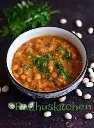 Butter Beans Kurma Easy Butter Beans Masala Recipe Padhuskitchen Recipe Butter Beans Indian Beans Recipe Easy Butter
