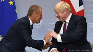 Eu issues damning dismissal of boris johnson's brexit backstop plan. Donald Tusk Eu Agrees To Delay Brexit Until January 31 News Dw 28 10 2019