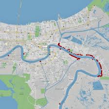 these new orleans levees could be overtopped by mississippi