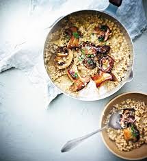 Risotto Vegan Au Sarrasin Et Champignons Sarrasin Recette Recettes De Cuisine Recette Risotto