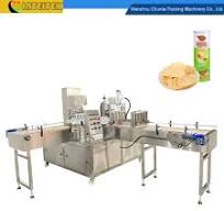 Full-Automatic Potato Chip Paper Can Sealing Filling Machine