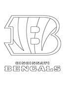 Printable cincinnati bengals logo football sport coloring page. Cincinnati Bengals Logo Coloring Page Football Coloring Pages Bengals Cincinnati Bengals