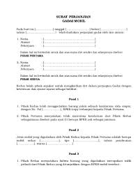 Contoh surat keterangan jaminan bpkb di bank in addition, it will include a picture of a sort that could be seen in the gallery of contoh surat keterangan jaminan bpkb di bank. 22 Surat Perjanjian Gadai Bpkb Mobil Gif