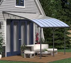 Palram Terrassendach Joya Terrassenuberdachung 295x434 Grau Inkl Regenrinnen Und Befestigungskit Mygardenhome In 2020 With Images Covered Patio Patio Carport Designs