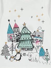 Christmas 3d Tree Sequin Top Kids George Christmas Illustration Christmas Inspo Kids Christmas