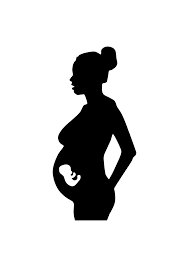Download Pregnant Woman Silhouette Free Svg File Svgheart Com