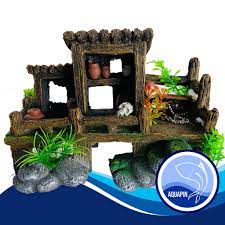 Desain meja kerja minimalis modern. Hiasan Aquarium Aquascape Pondok Saung Ikan 3035 Shopee Indonesia
