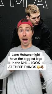 Lane Hutson's Massive Legs in the NHL