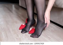 Tired Legs Foot Pain Woman Took Stock Photo 1614370114 | Shutterstock
