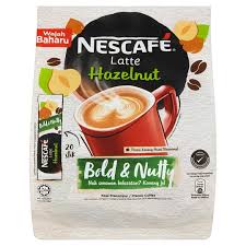 Nescafe Latte Hazelnut Premix Coffee 20 Sticks X 24g Tesco Groceries