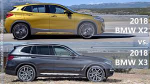 2018 Bmw X2 Vs 2018 Bmw X3 Technical Comparison Youtube