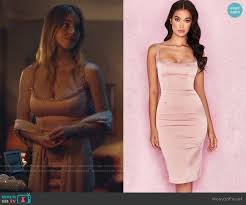 Cassie S Pink Embellished Trim Dress On Euphoria Euphoria Fashion Euphoria Clothing Dresses