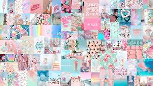 Blue Pink Aesthetic Wall Collage Kit 100+ Pcs Printable Bluish and Pinky  Shades - Etsy