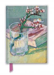 As a symbol of this new life, van gogh chose an almond tree, which blooms early and announces the coming of spring. Vincent Van Gogh Flowering Almond Branch Foiled Journal Flame Tree Publishing