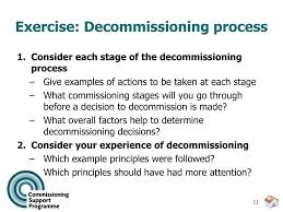 Introduction to discrete event simulation processes. Ppt Decommissioning Powerpoint Presentation Free Download Id 1010156
