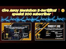 We did not find results for: Give Away Mentahan E Sertifikat Free Fire Dan Game Lainnya Spesial 200 Subscriber Youtube