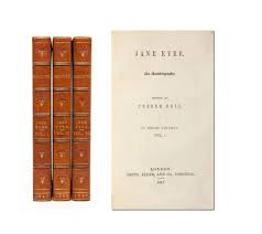 Jane Eyre in 3 vols. | Charlotte Bronte, Currer Bell | First edition
