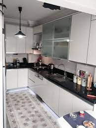 Mutfağınızdaki dolaplarınız beyaz ise, beyaz mutfak fayans modelleri kullanmanız daha uygun olacaktır. Tasarim Mutfak Mobilya Eskisehir Parlak Beyaz Akrilik