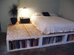 Diy platform storage bed super simple concept nice. 22 Spacious Diy Platform Bed Plans Suited To Any Cramped Budget