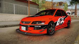 Gta 5 online drift car karin futo karin futo drift car. Mitsubishi Lancer Evolution Ix Mr Tokyo Drift Fur Gta San Andreas