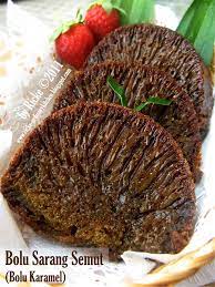 Bolu Karamel Atau Sarang Semut Ini Adalah Salah Satu Kue Khas Indonesia Klo Sebutan Orang Betawi Bolu Sarang Semut Karena B Ide Makanan Karamel Resep Masakan