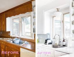 Removing The Scalloped Wood Valance Over The Kitchen Sink Wood Valance Kitchen Sink Remodel Kitchen Sink Lighting